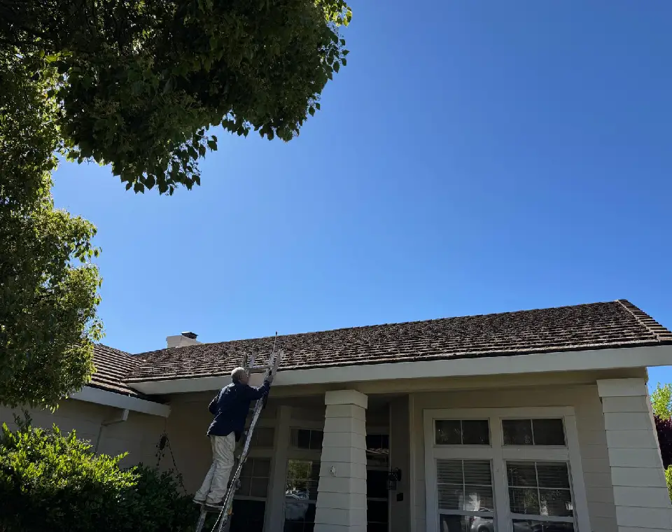 roof pressure wash